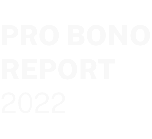 2022 Pro Bono Report